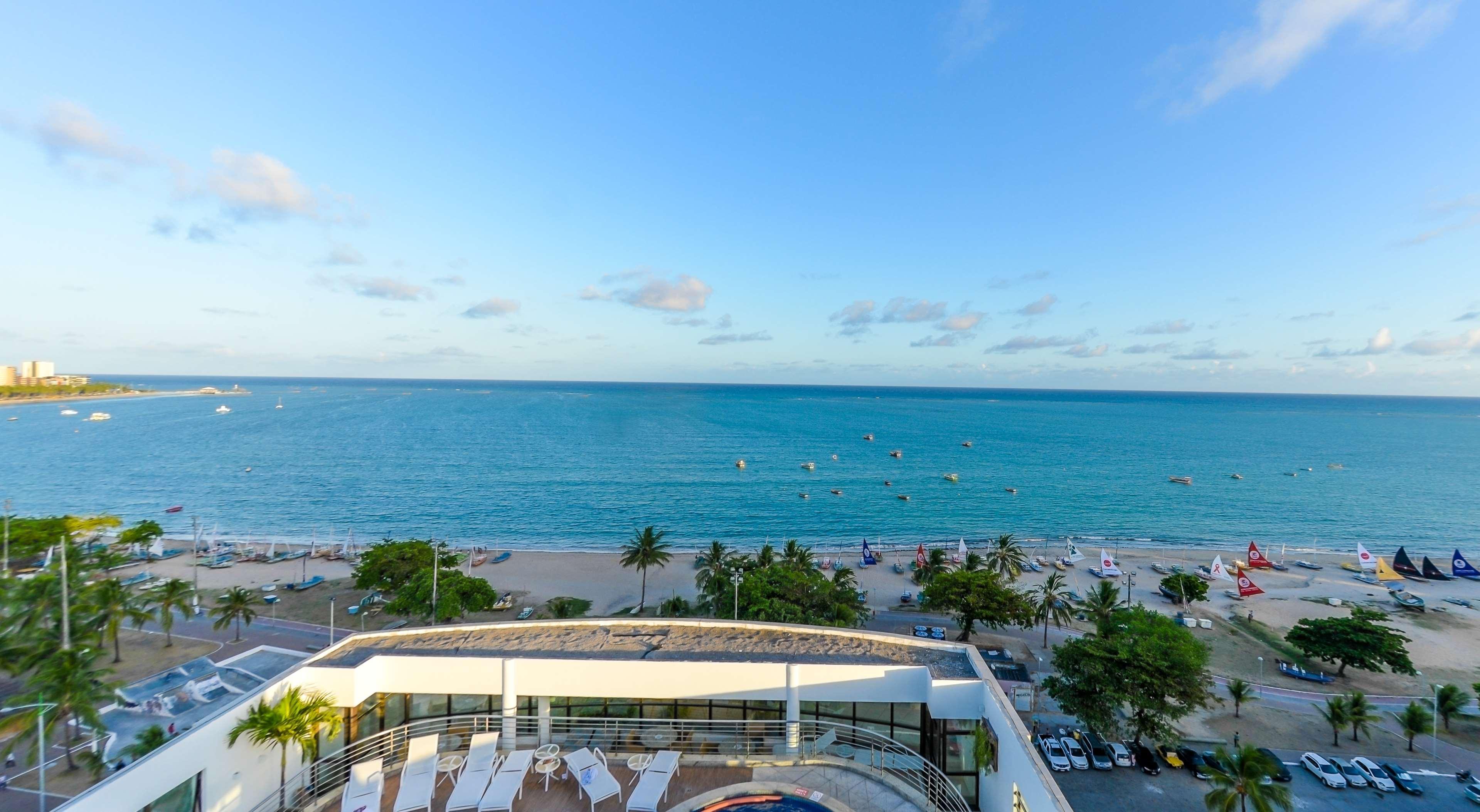 Best Western Premier Maceio Exteriör bild View of the beach from the hotel